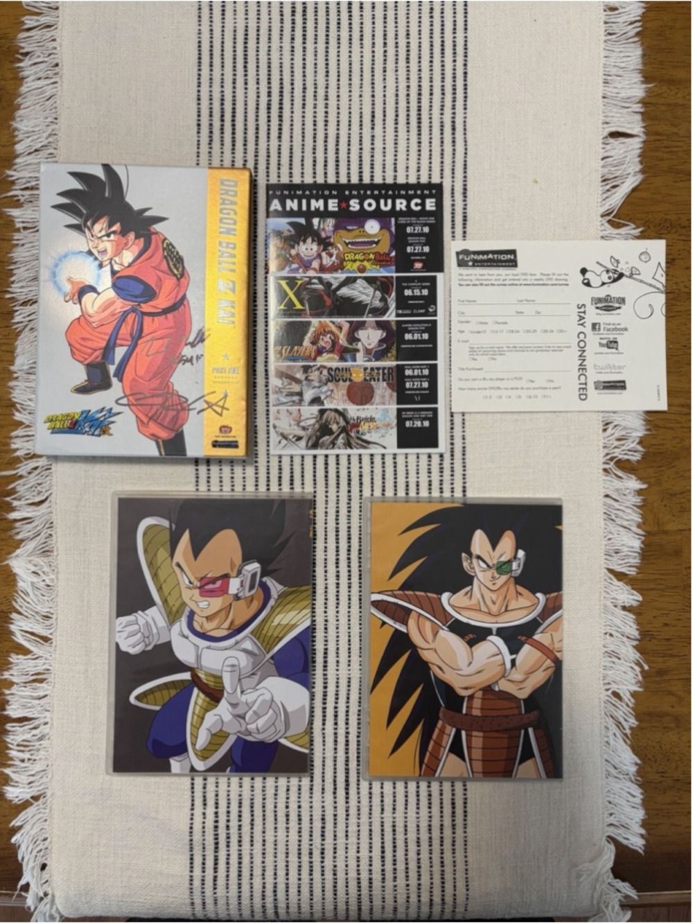 Dragon Ball Z Dvd autograph by Christopher Sabat & Sean Schemmel - Part 1 - Picture 2 of 7